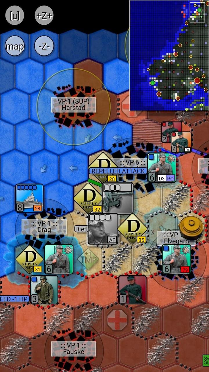 Schermata Invasion of Norway (turnlimit) 0