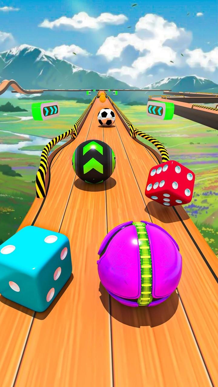 Sky Rolling Ball Game 3D Ball Ảnh chụp màn hình 2