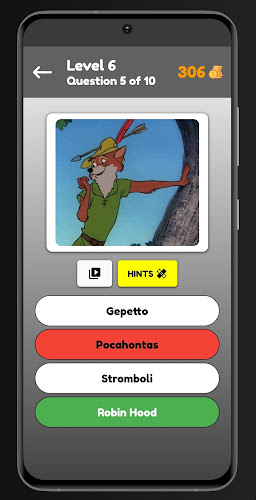 Guess Cartoon Character Quiz Скриншот 0