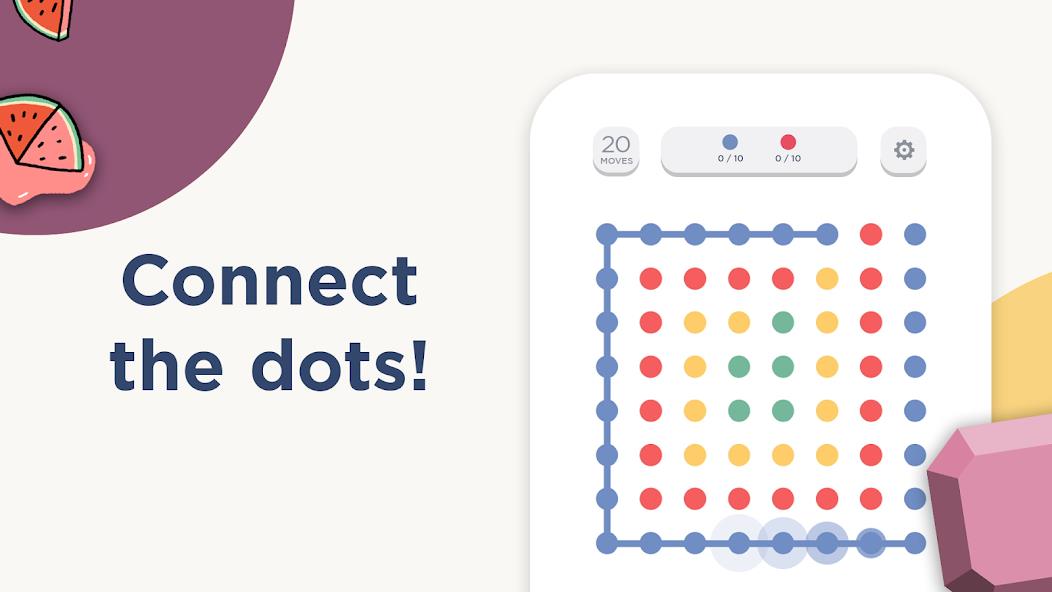 Two Dots: Fun Dot & Line Games Mod Captura de pantalla 2