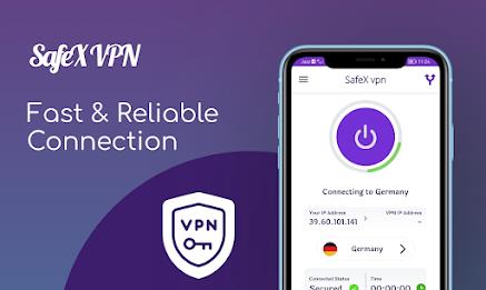 SafeX VPN - Fast VPN Proxy Скриншот 0