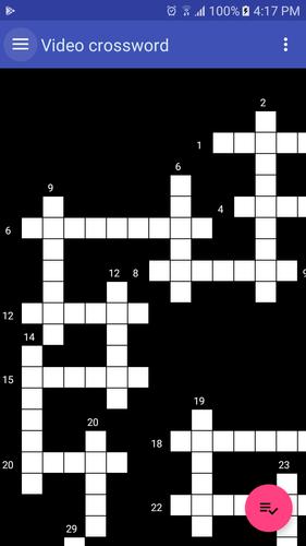 Video Crossword Captura de tela 0