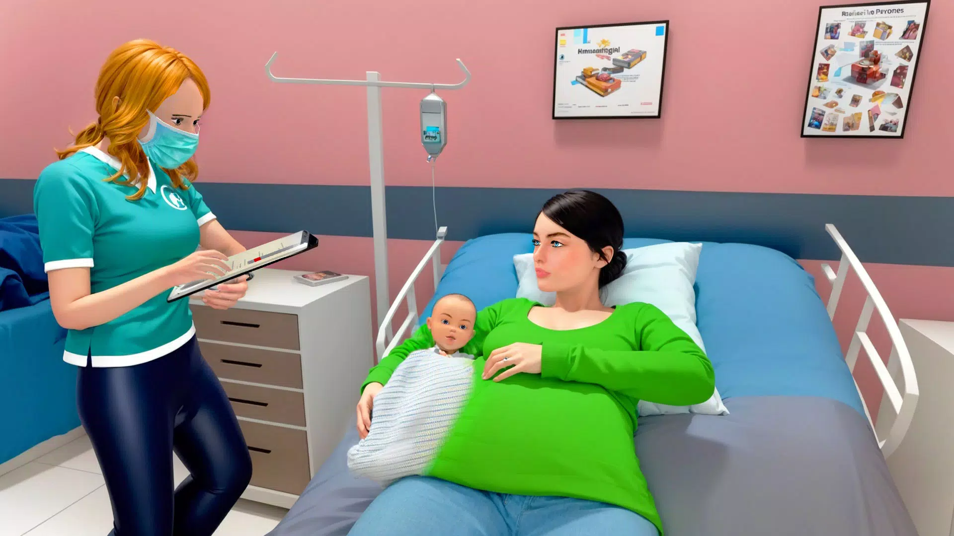 Pregnant Mom Game: Family life স্ক্রিনশট 1