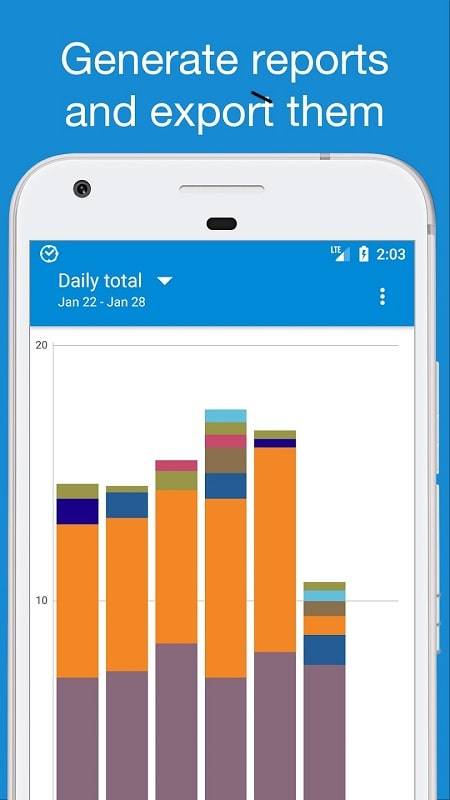 aTimeLogger Pro 스크린샷 3