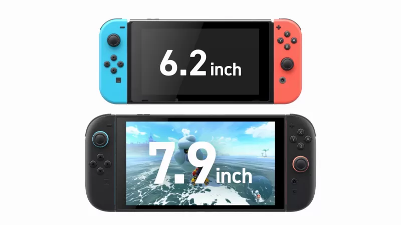 Nintendo Switch 2 正面視圖