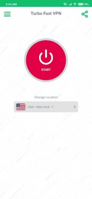 Turbo Fast VPN - Unlimited Screenshot 2