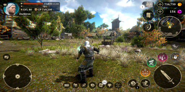 Evil Lands: Online Action RPG Captura de tela 0