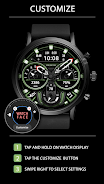 WFP 239 Analog watch face Schermafbeelding 1