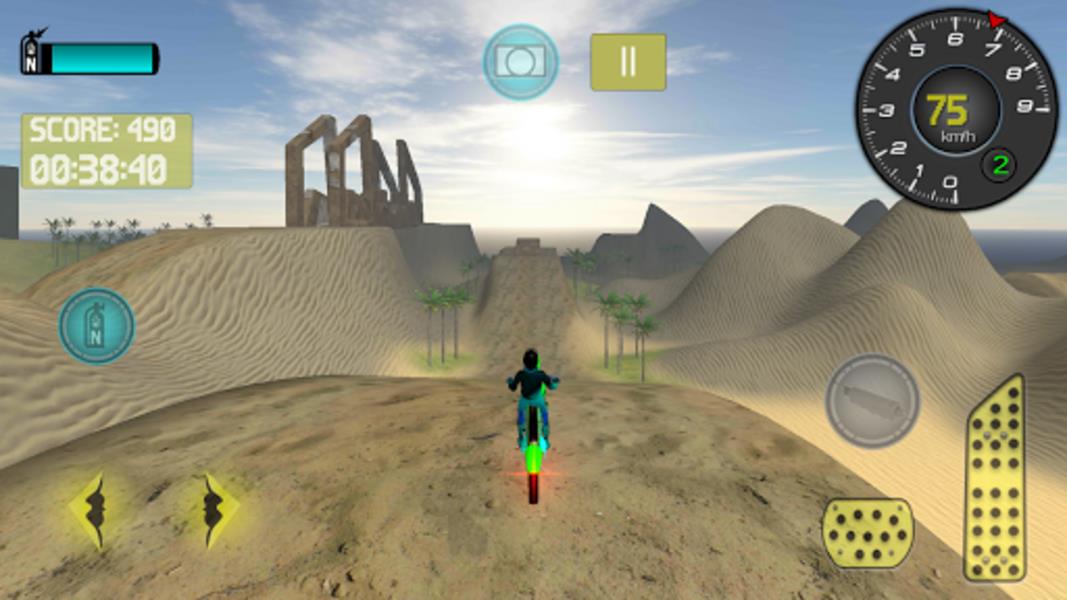 Motocross Desert Simulator 스크린샷 2