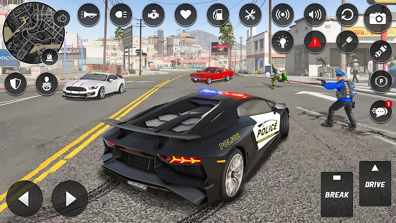 Police Chase Thief Cop Games Screenshot 1