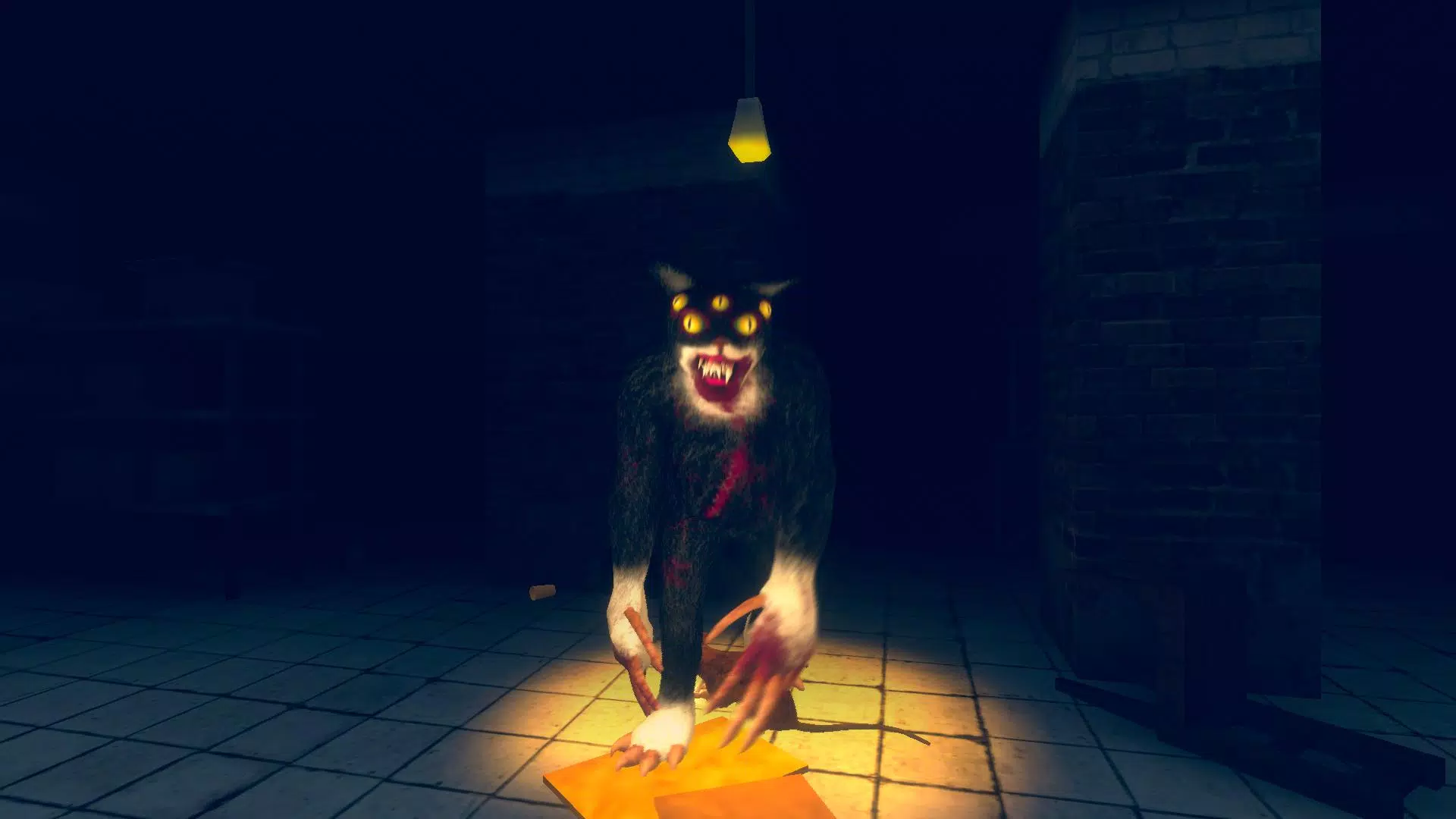 Cat Fred Evil Pet. Horror game 스크린샷 1