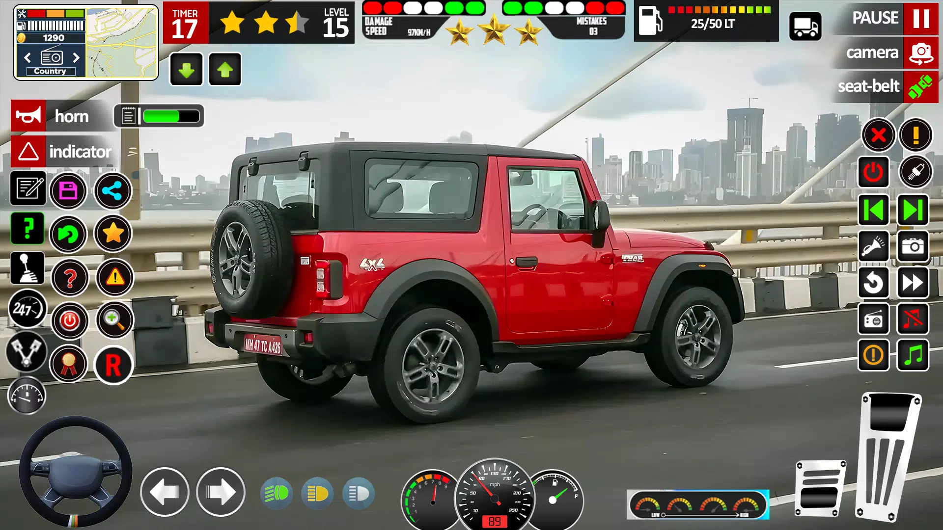 Jeep Driving Game 3d Simulator Capture d'écran 2