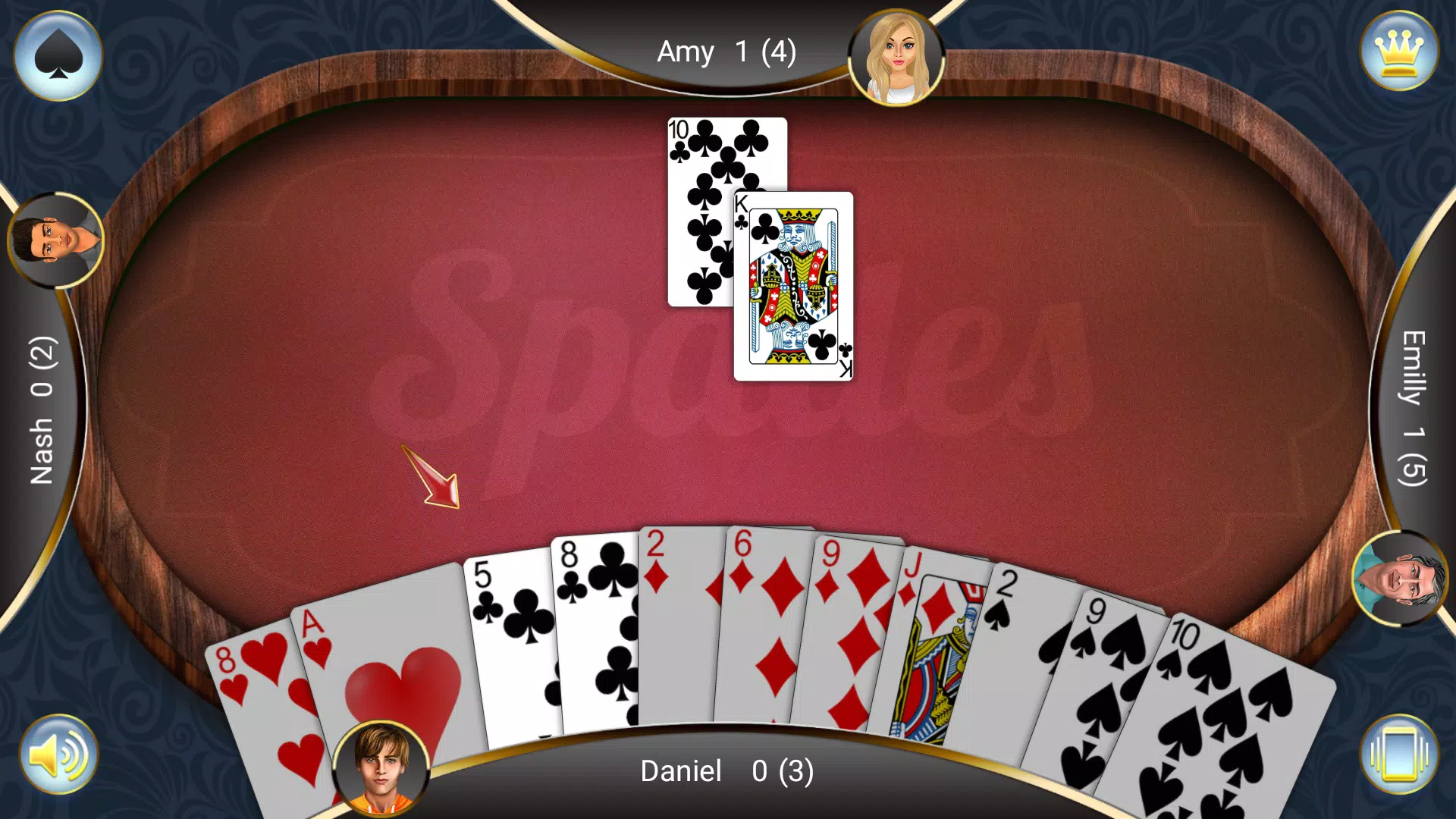 Spades: Card Game Tangkapan skrin 3