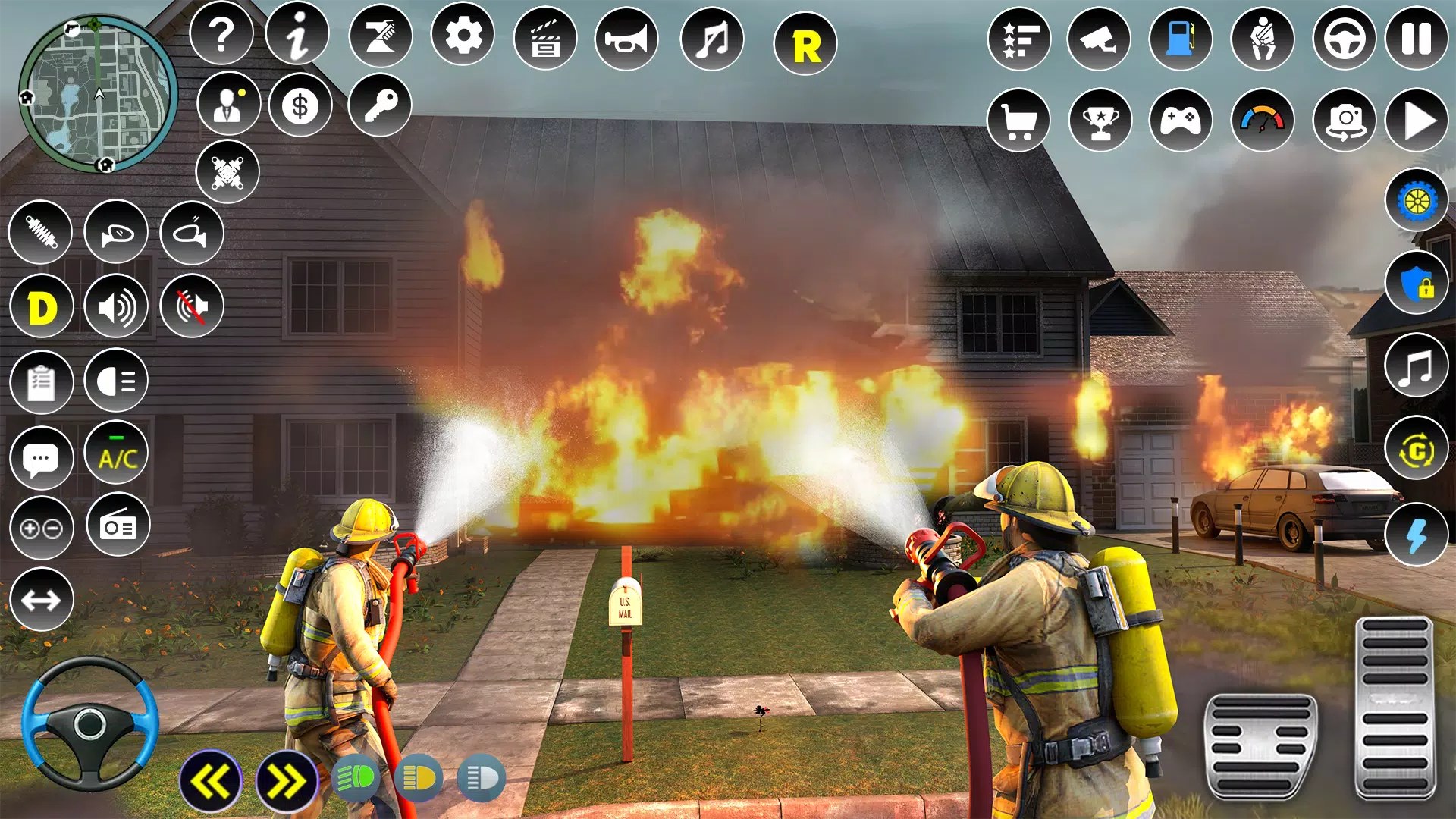 Firefighter :Fire Brigade Game Ekran Görüntüsü 0