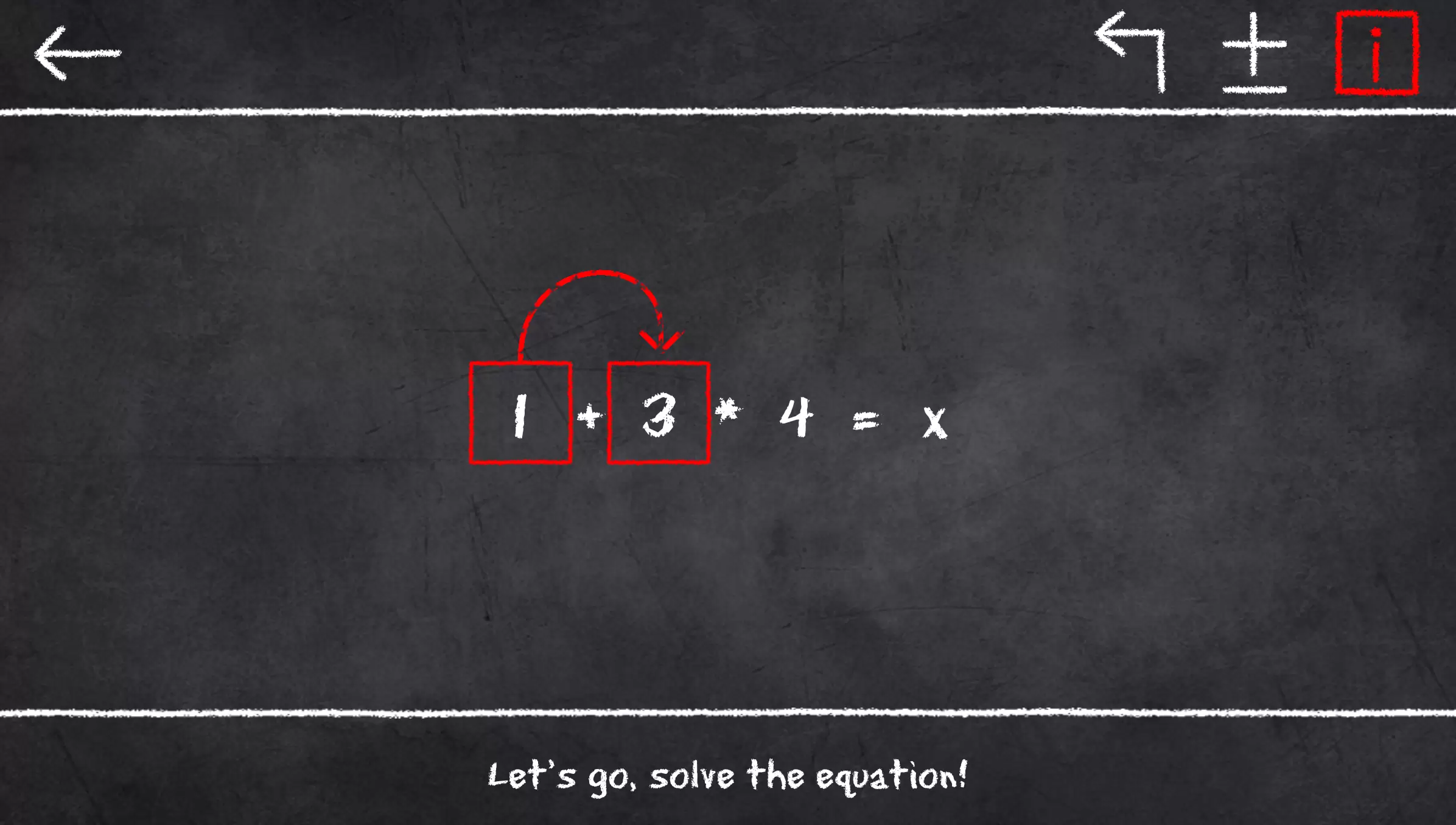 x=1: Learn to solve equations Tangkapan skrin 1