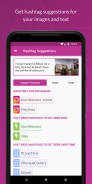 RiteTag: Auto-Hashtags for Instagram,Twitter, more Capture d'écran 0