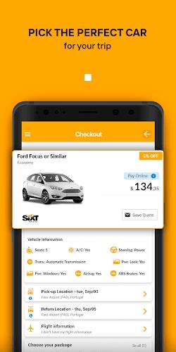 Rentcars: Car rental Screenshot 3