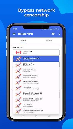 Shield VPN Mod Capture d'écran 2