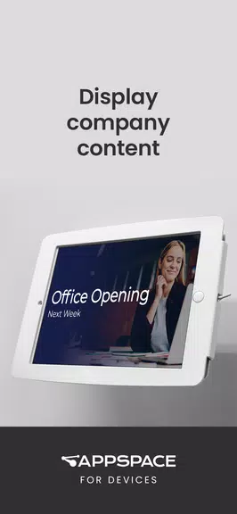 Appspace for Devices Captura de pantalla 1
