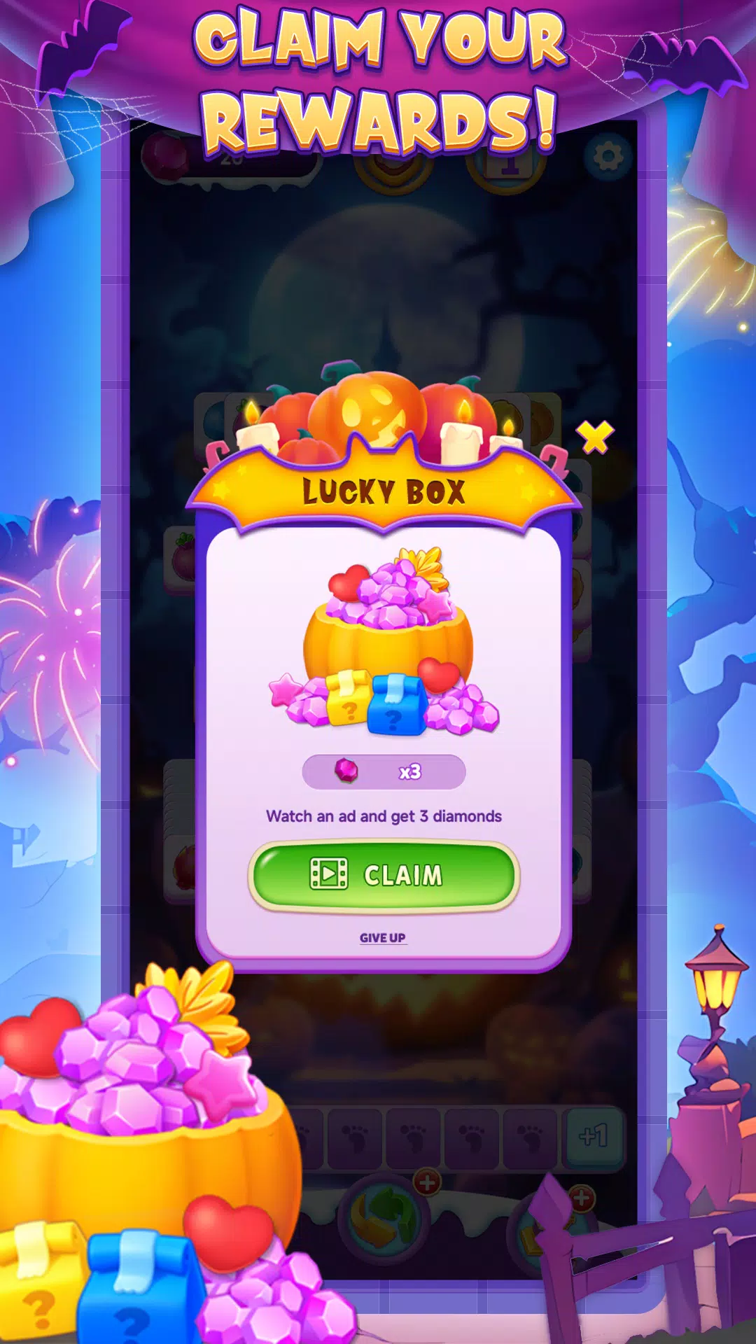 Halloween Fruit Crush Screenshot 3