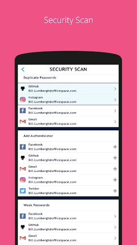 SAASPASS Authenticator 2FA App スクリーンショット 2