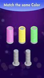 Slinky Sort Puzzle ภาพหน้าจอ 0