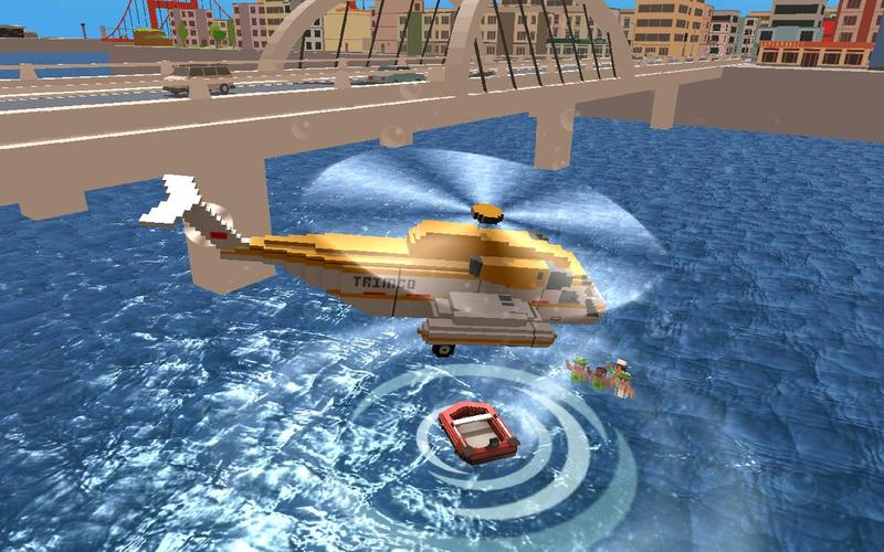 Helicopter Rescue Simulator Captura de tela 0