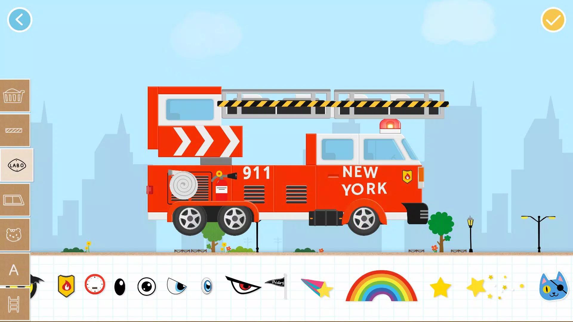 Labo Brick Car 2 Game for Kids Screenshot 3