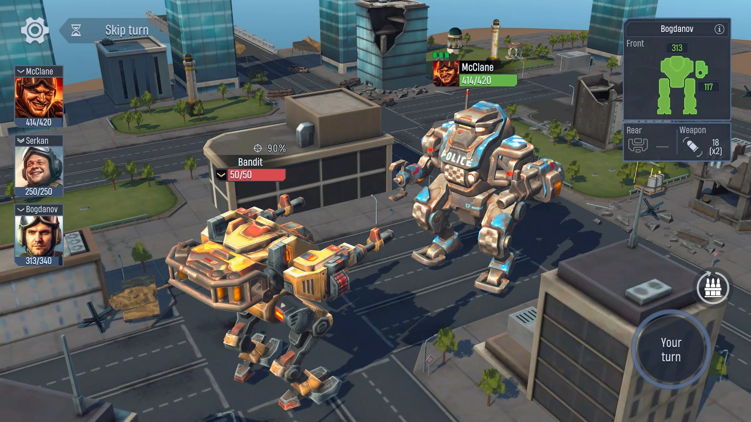 Concern: Mech Armored Front Screenshot 0