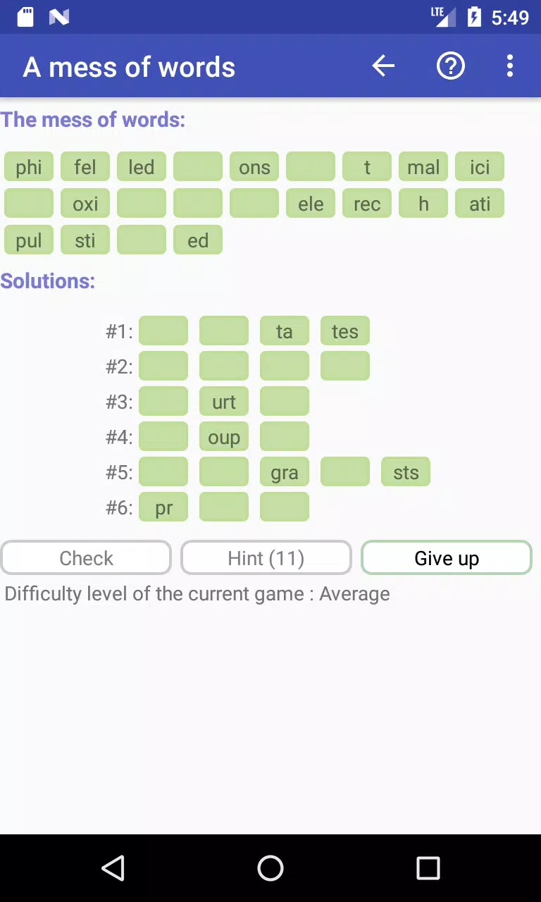 WGC Word Game Collection Captura de pantalla 3