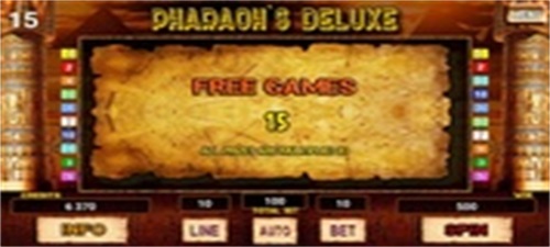 Pharaoh`s Deluxe Slot Zrzut ekranu 0