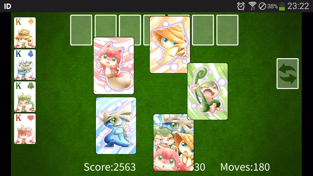 Solitaire Monsters Captura de tela 2