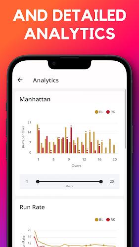 CricScorer-Cricket Scoring App Screenshot 2