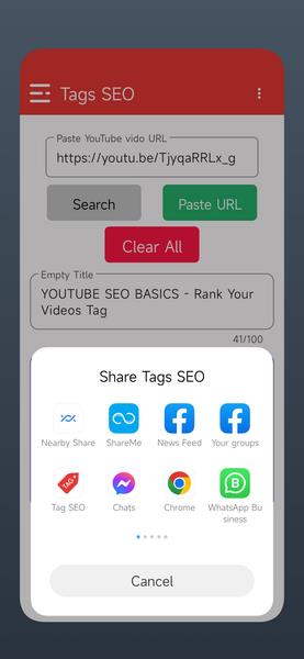 Tags SEO - Video Finder应用截图第1张