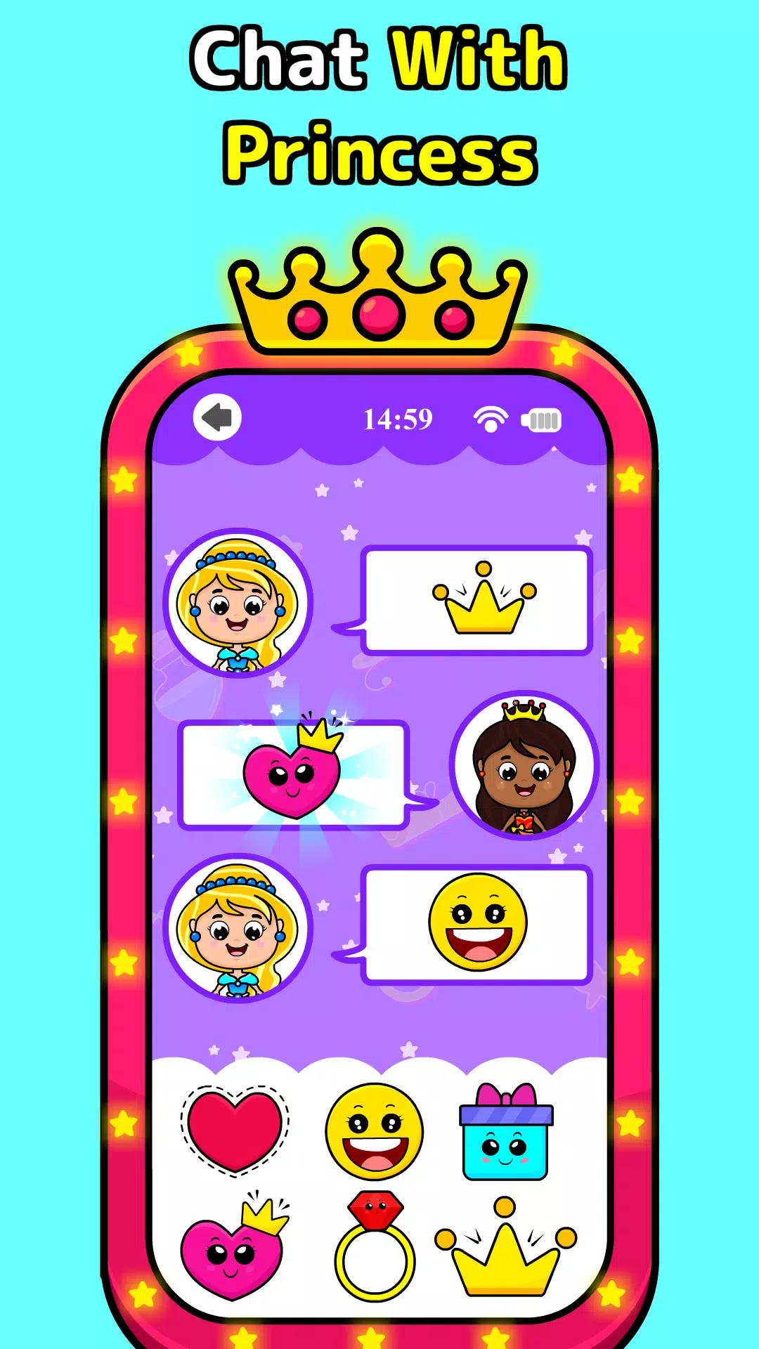 Timpy Baby Princess Phone Game 스크린샷 2