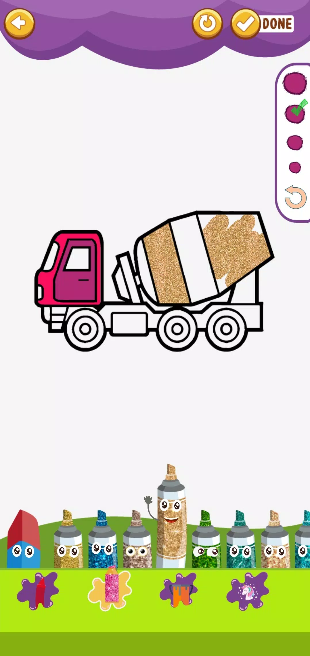 Trucks Coloring Pages Ảnh chụp màn hình 0