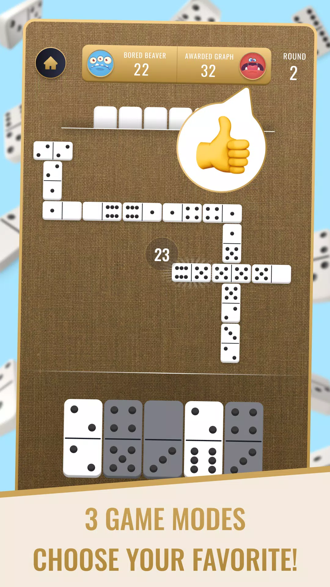 Classic Dominoes: Board Game Screenshot 2