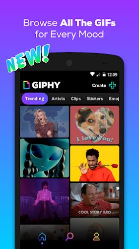 GIPHY: GIFs, Stickers & Clips スクリーンショット 0