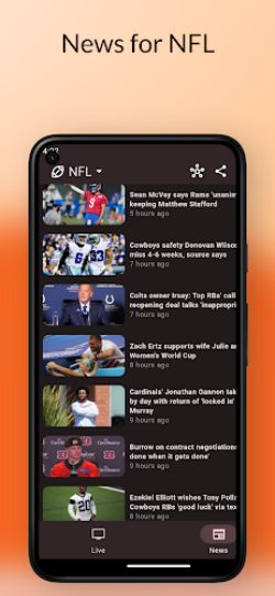 Dofu - NFL Live Streaming Ảnh chụp màn hình 0