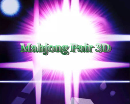 Mahjong Pair 3D: Easy And Simple Captura de tela 0