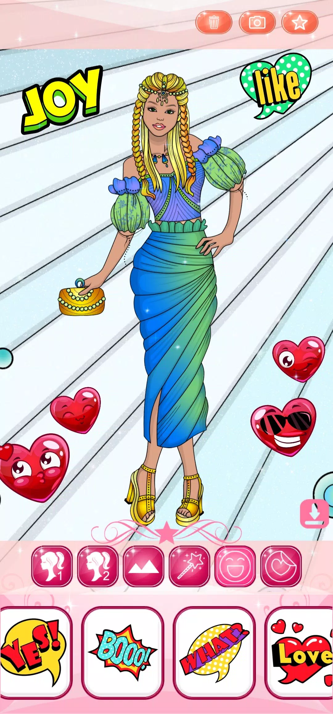 Dress Up Games & Coloring Book ဖန်သားပြင်ဓာတ်ပုံ 2