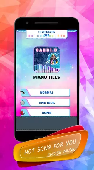 Schermata Cardi B - Piano Tiles 1