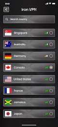 Iron VPN - Private VPN Master Screenshot 3