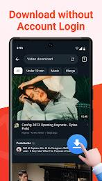 Video Downloader - XDownloader स्क्रीनशॉट 1