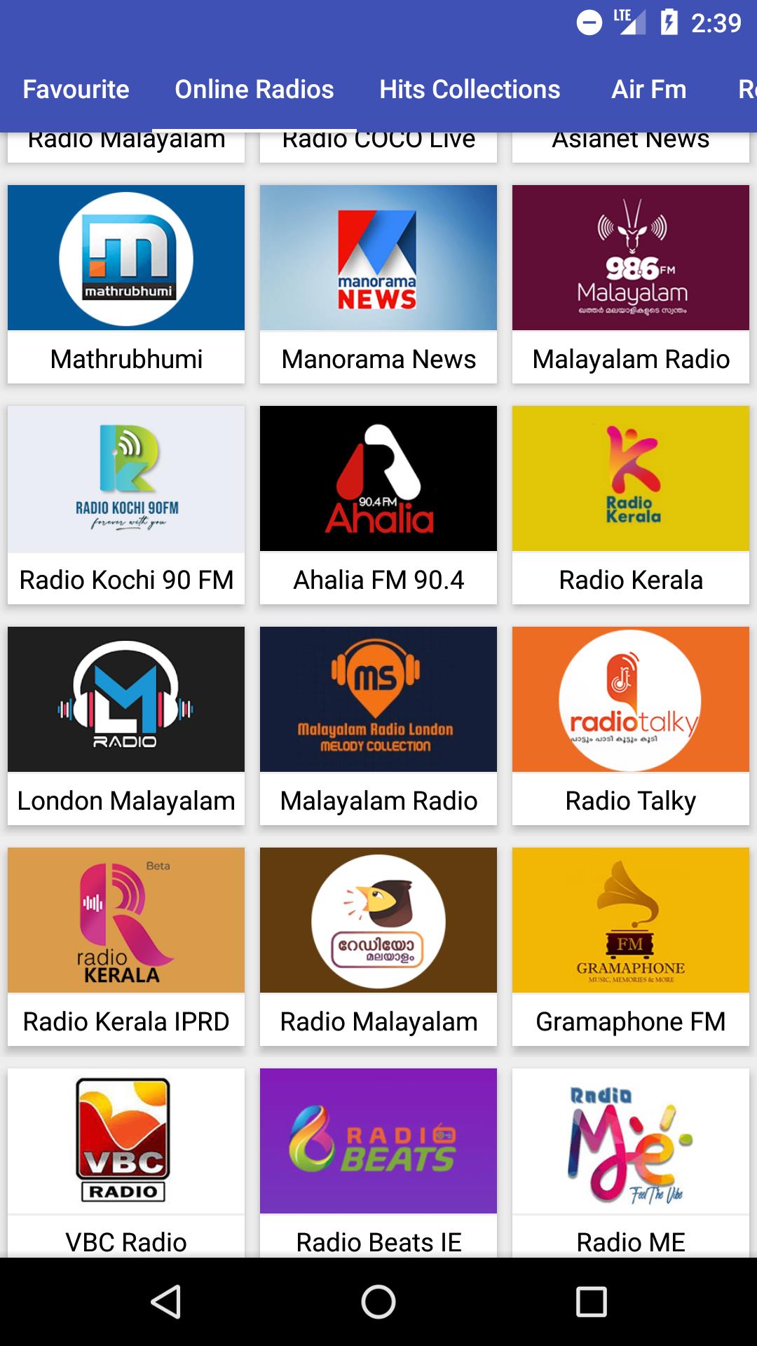 Malayalam Fm Radio HD Songs Schermafbeelding 3