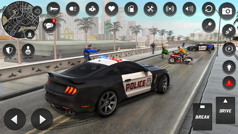 Police Chase Thief Cop Games Screenshot 0