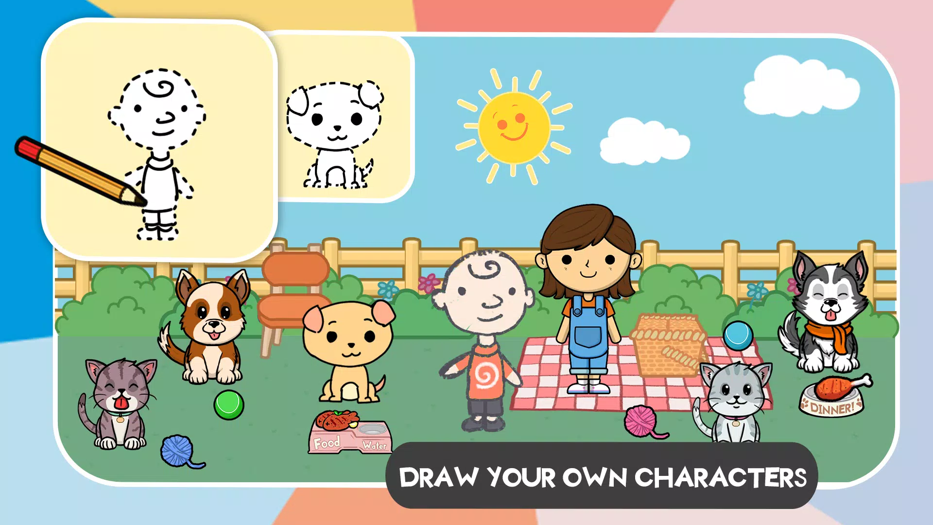 Lila's World:Create Play Learn Tangkapan skrin 3