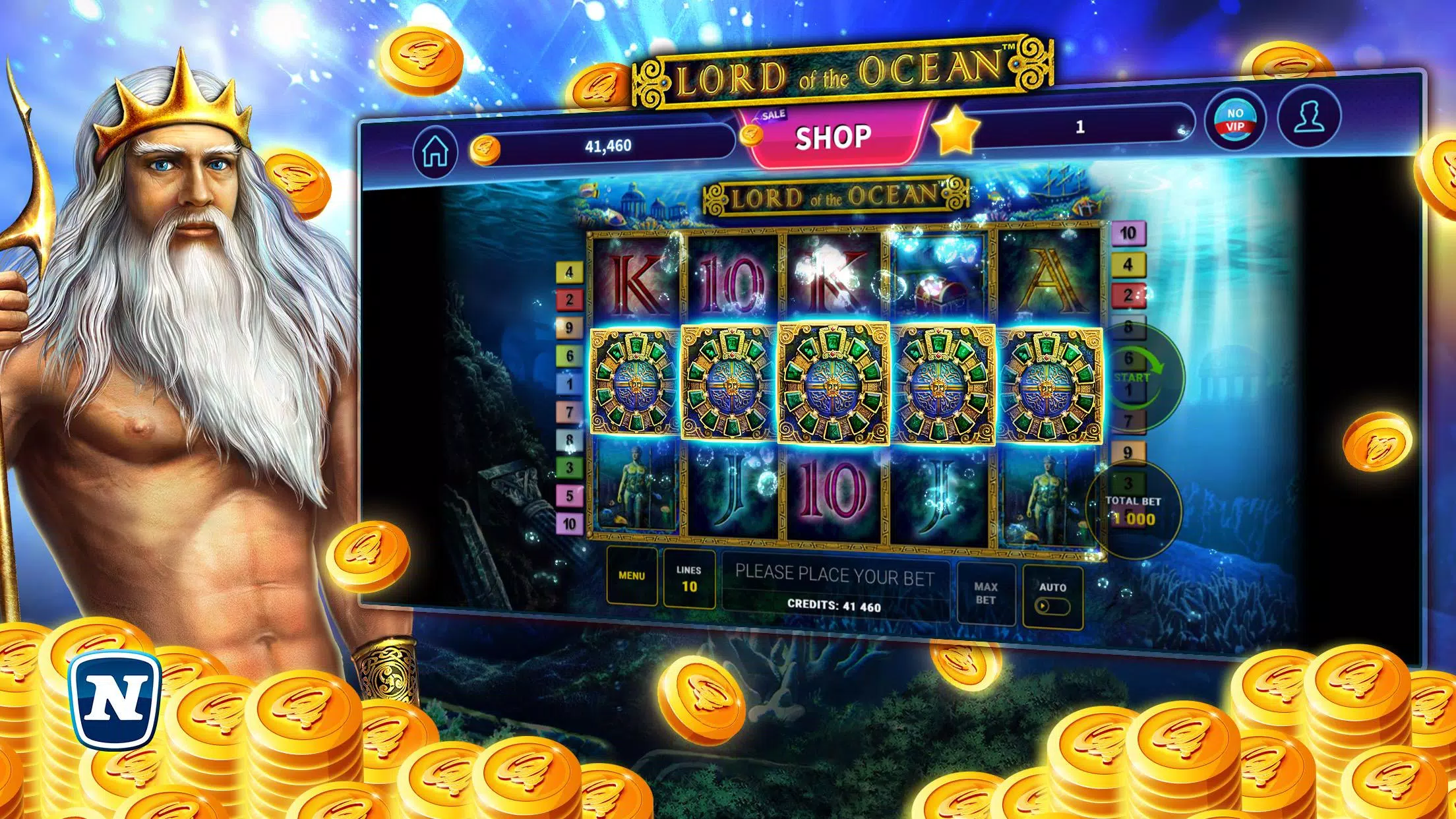 Lord of the Ocean™ Slot ภาพหน้าจอ 2