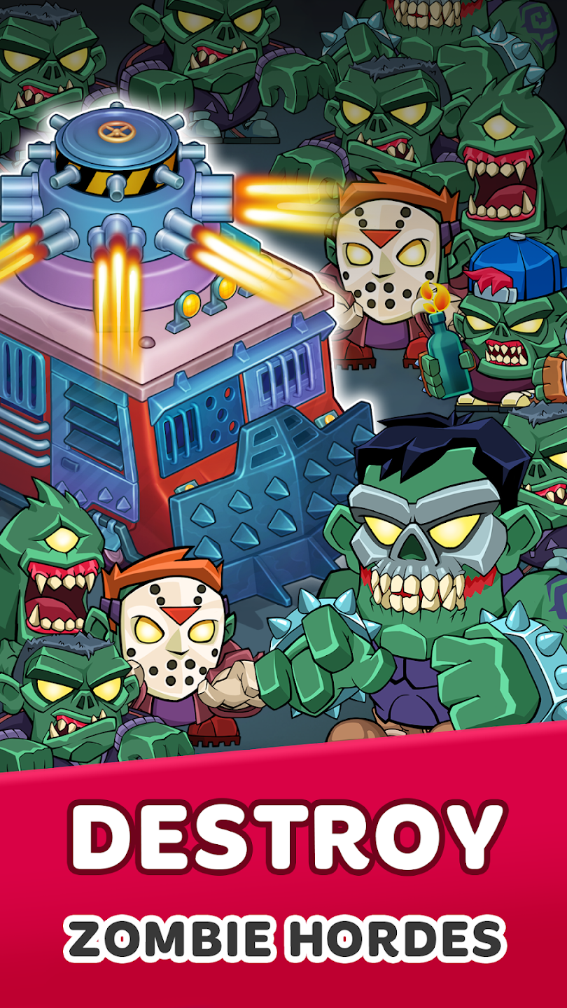 Zombie Van: Tower Defense TD স্ক্রিনশট 3