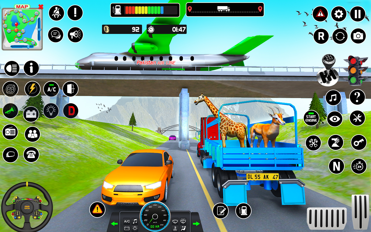 Animals Transport: Truck Games 스크린샷 2